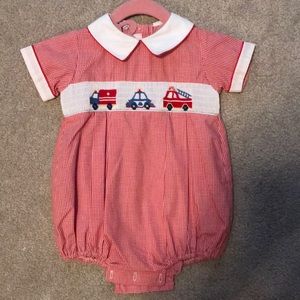 Smocked Rescue outfit